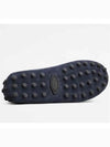 Gommino Bubble Suede Driving Shoes Blue - TOD'S - BALAAN.