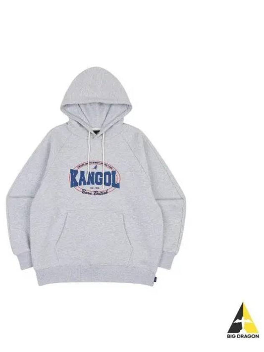 Women s College Varsity Hoodie 5154 Melange Gray - KANGOL - BALAAN 1