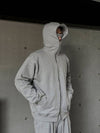 Face Full Zip Hoodie Grey - CLACO - BALAAN 2