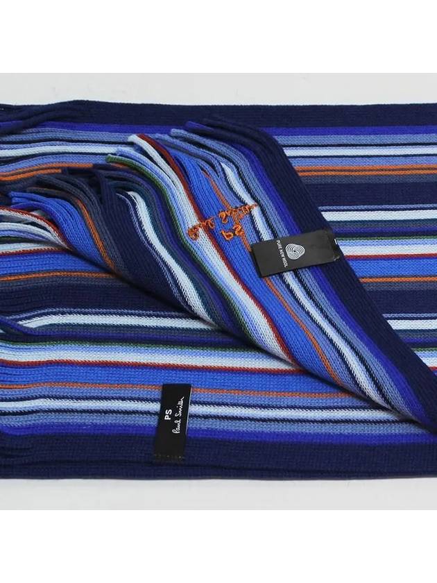 Logo embroidery scarf M2A151FN146 - PAUL SMITH - BALAAN 4