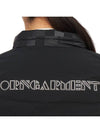 Women's Logo Down Vest Black - HORN GARMENT - BALAAN 10