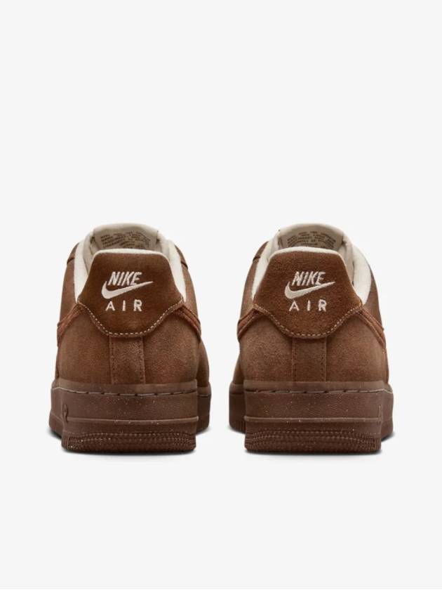 Air Force 1 07 Suede Low Top Sneakers Cacao Wow - NIKE - BALAAN 7