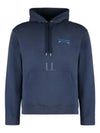 Oars Regular Hoodie Ink Blue - MAISON KITSUNE - BALAAN 2