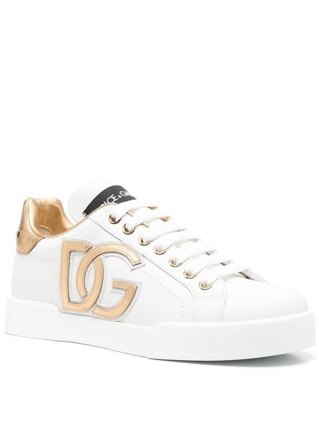 Women's Portofino Low Top Sneakers - DOLCE&GABBANA - BALAAN 4