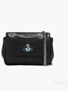 ORB Plaque Small Cross Bag Black - VIVIENNE WESTWOOD - BALAAN 2