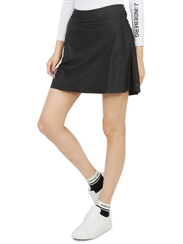 Women's Effortless Golf Skirt Onyx - G/FORE - BALAAN 6