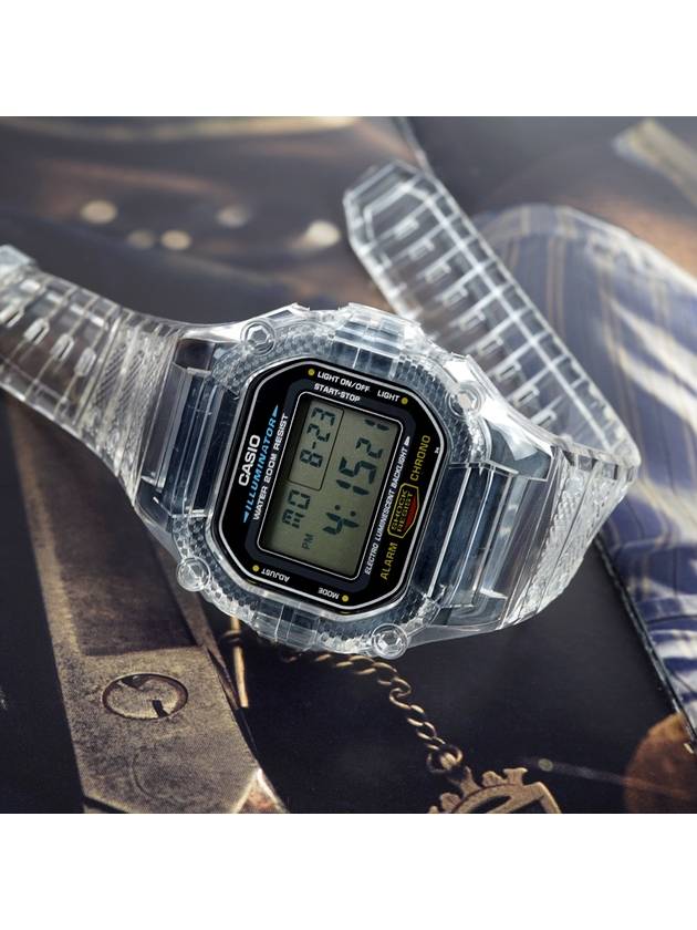 5600 Transparent Clear Custom Waterproof Electronic Wristwatch - G-SHOCK - BALAAN 2