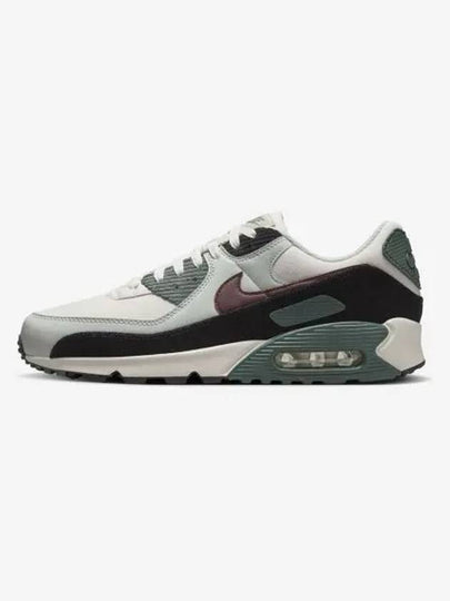 Air Max 90 Premium Low Top Sneakers Vintage Green - NIKE - BALAAN 2