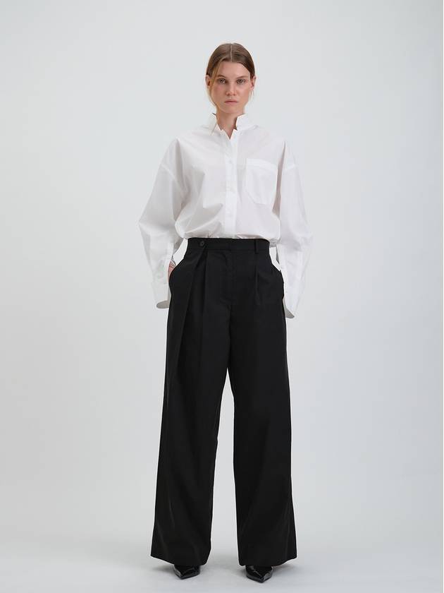 Side flap cotton wide pants - MAGJAY - BALAAN 5