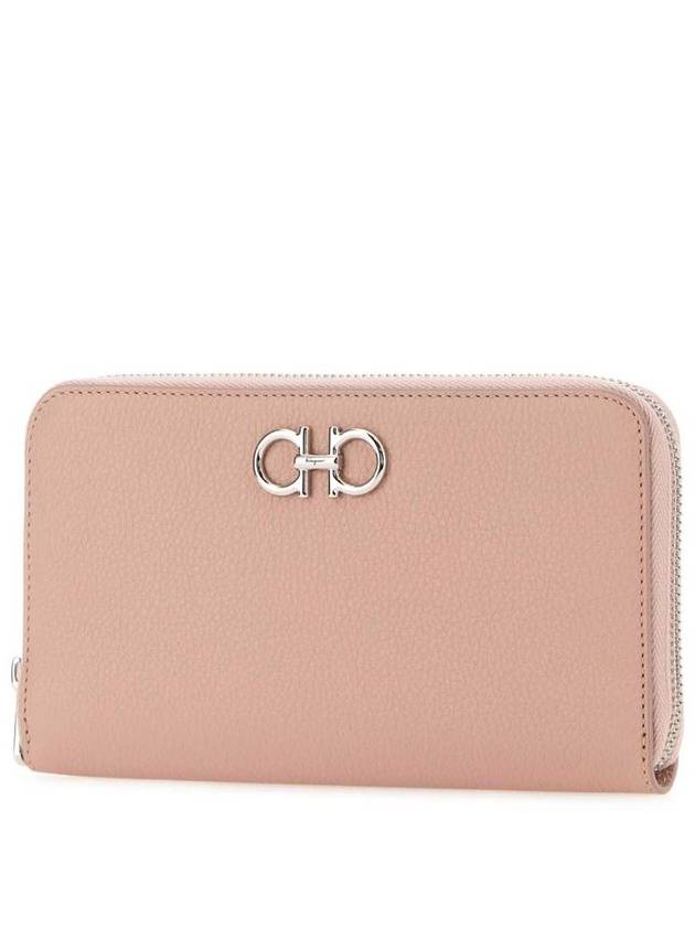 24FW Wallet 220405775046 ROSENEWBLU Pink - SALVATORE FERRAGAMO - BALAAN 3