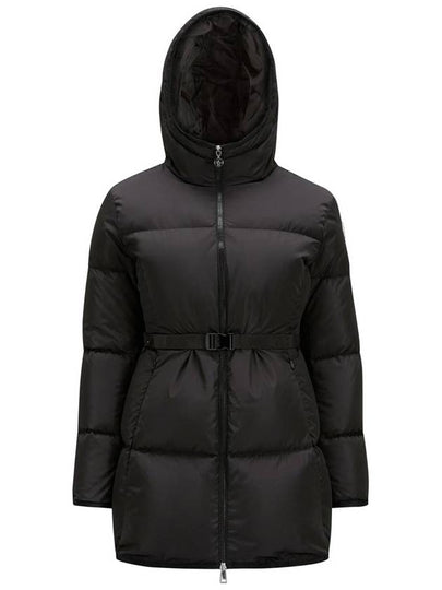 Sirli Belted Hooded Short Padding Black - MONCLER - BALAAN 2