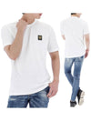 Logo Patch Cotton Jersey Short Sleeve T-Shirt White - BELSTAFF - BALAAN 2