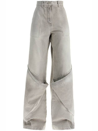 baggy jeans with pockets - THE ATTICO - BALAAN 1