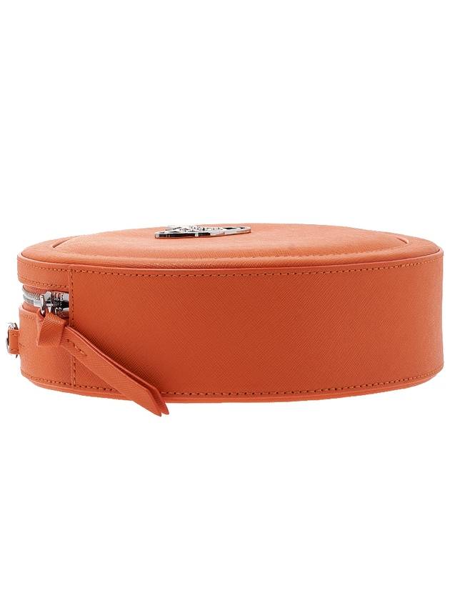 Ruby Round Saffiano Cross Bag Orange - VIVIENNE WESTWOOD - BALAAN 6