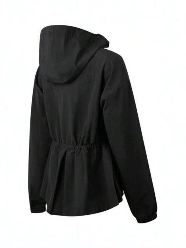 Sportswear Woven Hooded Jacket Black - NIKE - BALAAN 4