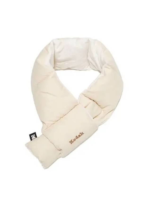 KODAK Padded Fleece Muffler IVORY - KODO - BALAAN 1