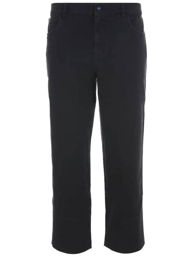 24SS UPKN039 K0703D 04 KNT Straight Cotton Black Pants - KITON - BALAAN 2