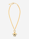 Medusa three chain necklace gold - VERSACE - BALAAN 1