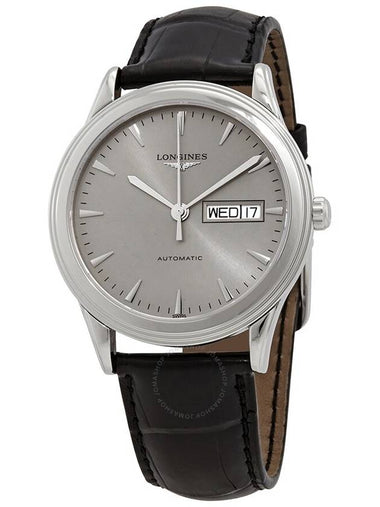 Longines Flagship Automatic Silver Dial Men's Watch L4.899.4.72.2 - LONGINES - BALAAN 1