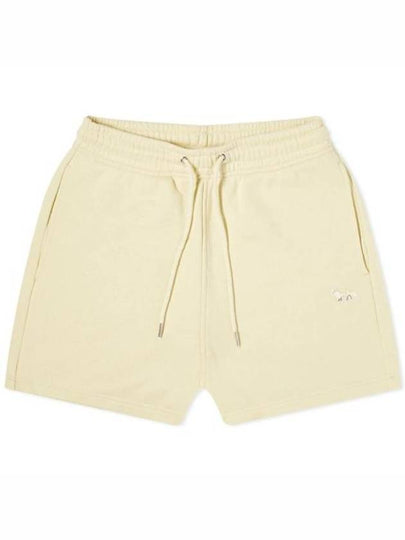 Baby Fox Patch Regular Shorts Yellow - MAISON KITSUNE - BALAAN 2