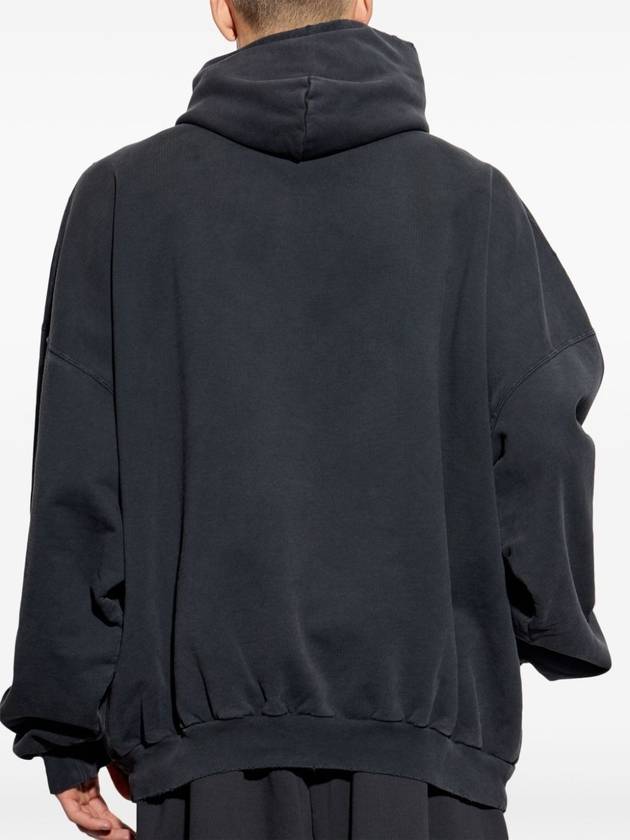 3B Liquified Large Fit Hoodie Black - BALENCIAGA - BALAAN 5