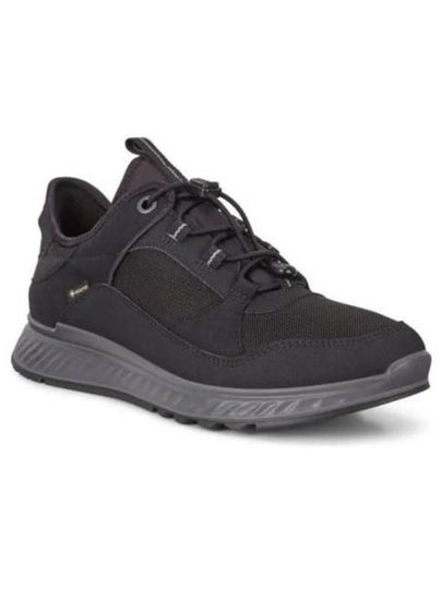 Exostride Gore-Tex Low Top Sneakers Black - ECCO - BALAAN 2