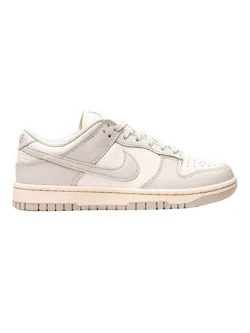 Women's Dunk Low Top Sneakers Light Bone - NIKE - BALAAN 1