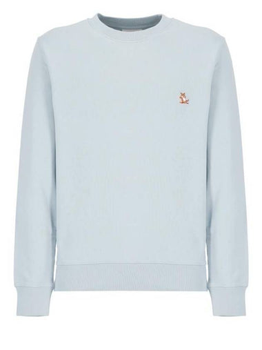 Chillax Patch Regular Sweatshirt Sky Blue - MAISON KITSUNE - BALAAN 1