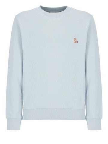 Chillax Patch Regular Sweatshirt Sky Blue - MAISON KITSUNE - BALAAN 1