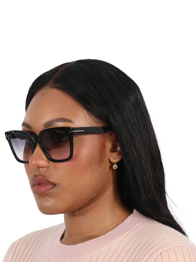 Eyewear Square Frame Tinted Sunglasses FT0952 - TOM FORD - BALAAN 3