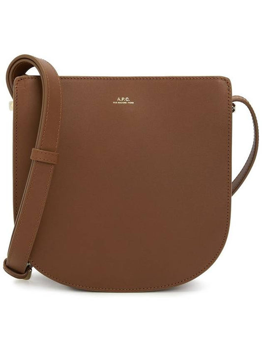 Geneve Smooth Leather New Shoulder Bag Brown - A.P.C. - BALAAN 2