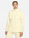 Women's Essential M65 Woven Jacket Yellow - NIKE - BALAAN 2