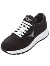 Prax 1 Re-Nylon Low Top Sneakers Black - PRADA - BALAAN 3