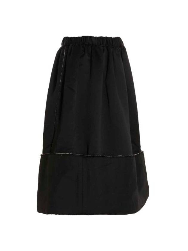 Women's Banding Skirt GJS0040511 Black BPG - COMME DES GARCONS - BALAAN.