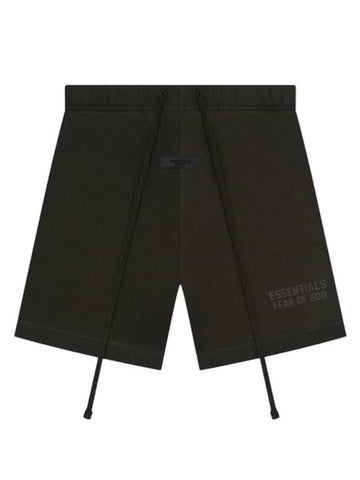 Short sleeve sweat shorts black men - FEAR OF GOD ESSENTIALS - BALAAN 1