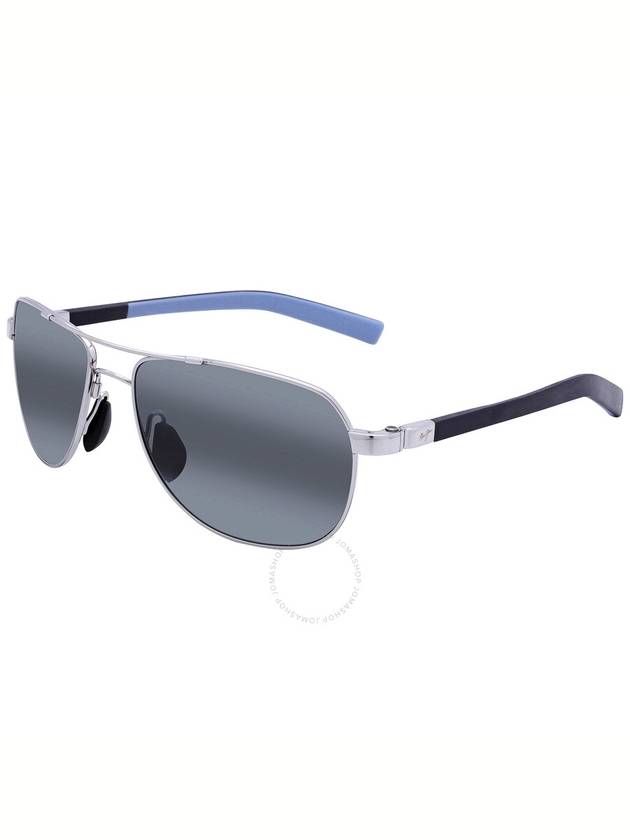 Maui Jim Guardrails Neutral Grey Pilot Unisex Sunglasses 327-17 58 - MAUI JIM - BALAAN 3