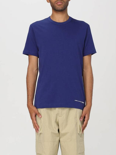 T-shirt Comme Des Garçons Play in cotone con logo - COMME DES GARCONS - BALAAN 1