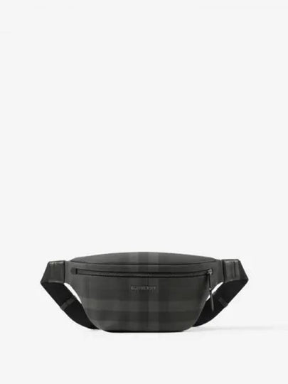 Cason Check Belt Bag Grey - BURBERRY - BALAAN 2