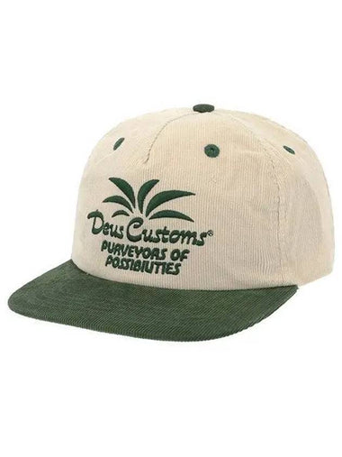 DMF247579 FOR LAST RESORT corduroy ball cap hat 271928 1138693 - DEUS EX MACHINA - BALAAN 1