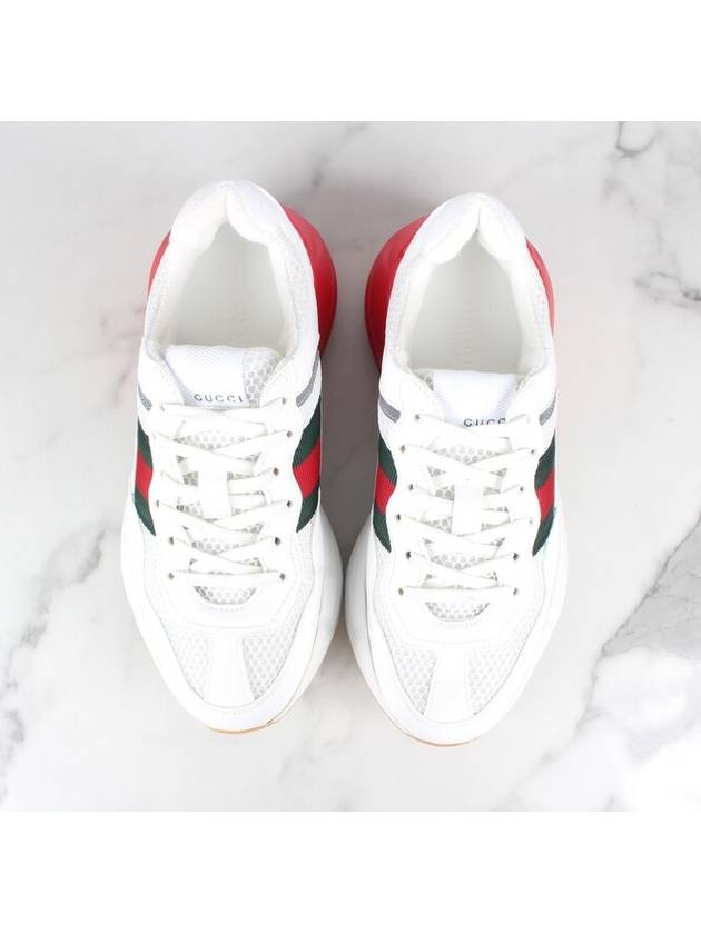 Web Rhyton Sneakers White 36 230 - GUCCI - BALAAN 7