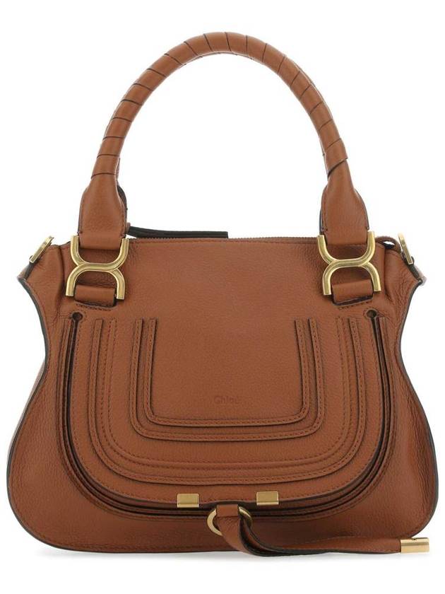 Marcie Small Double Carry Tote Bag Brown - CHLOE - BALAAN 2