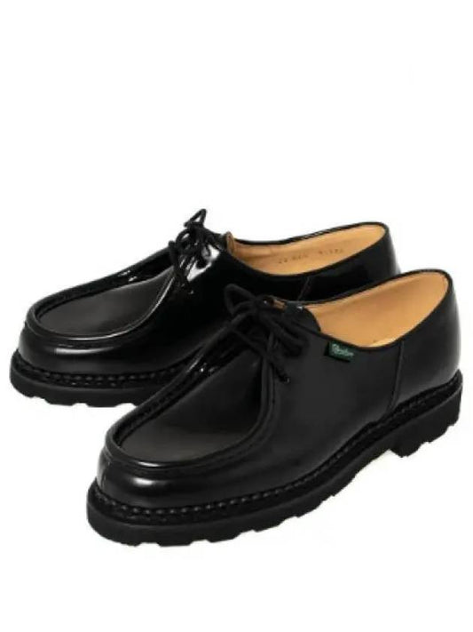 Michael Gloss Leather Derby Black - PARABOOT - BALAAN 2
