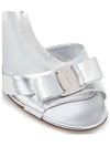 VARA bow slingback sandals silver 01Q694 0728762 - SALVATORE FERRAGAMO - BALAAN 5