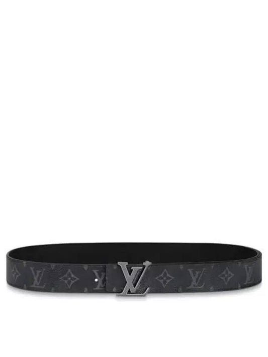 LV Initiales Reversible Monogram Leather Belt Black - LOUIS VUITTON - BALAAN 2