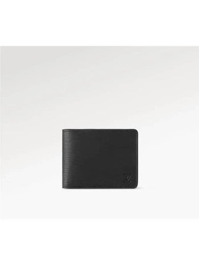 Multiple Epi Leather Half Wallet Black - LOUIS VUITTON - BALAAN 2