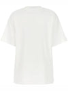 Heart Logo Cotton Short Sleeve T-Shirt White - A.P.C. - BALAAN 4