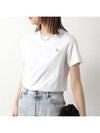 Baby Fox Patch Regular Short Sleeve T-Shirt White - MAISON KITSUNE - BALAAN 3