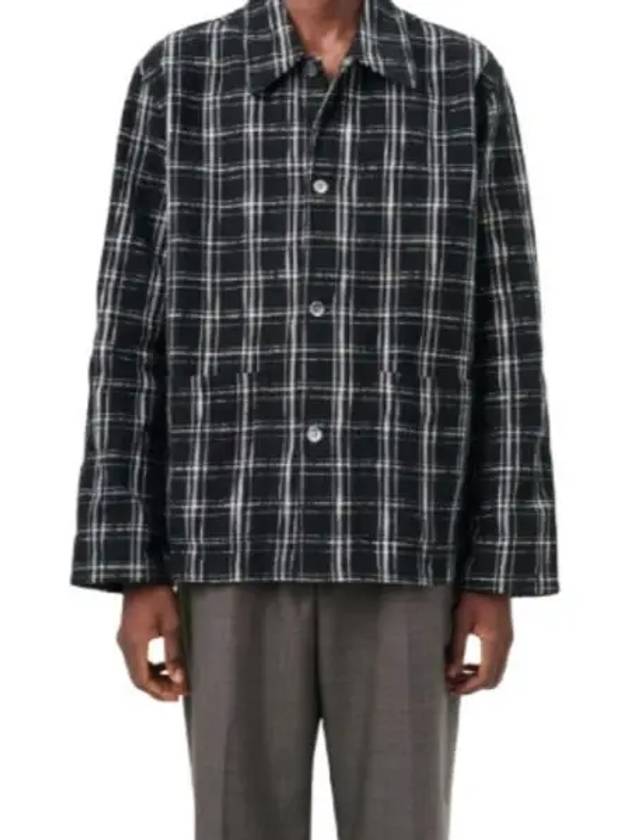 Haven Helix Flannel Long Sleeve Shirt Black - OUR LEGACY - BALAAN 2