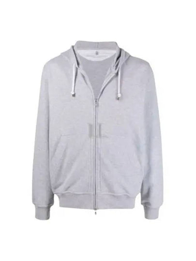 Zip-Up Hoodie Grey - BRUNELLO CUCINELLI - BALAAN 2