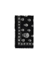 Classic Skull Scarf Black - ALEXANDER MCQUEEN - BALAAN 2